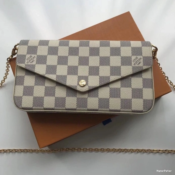 Felicie Damier N63106 Vuitton Bag Pochette Louis 0825